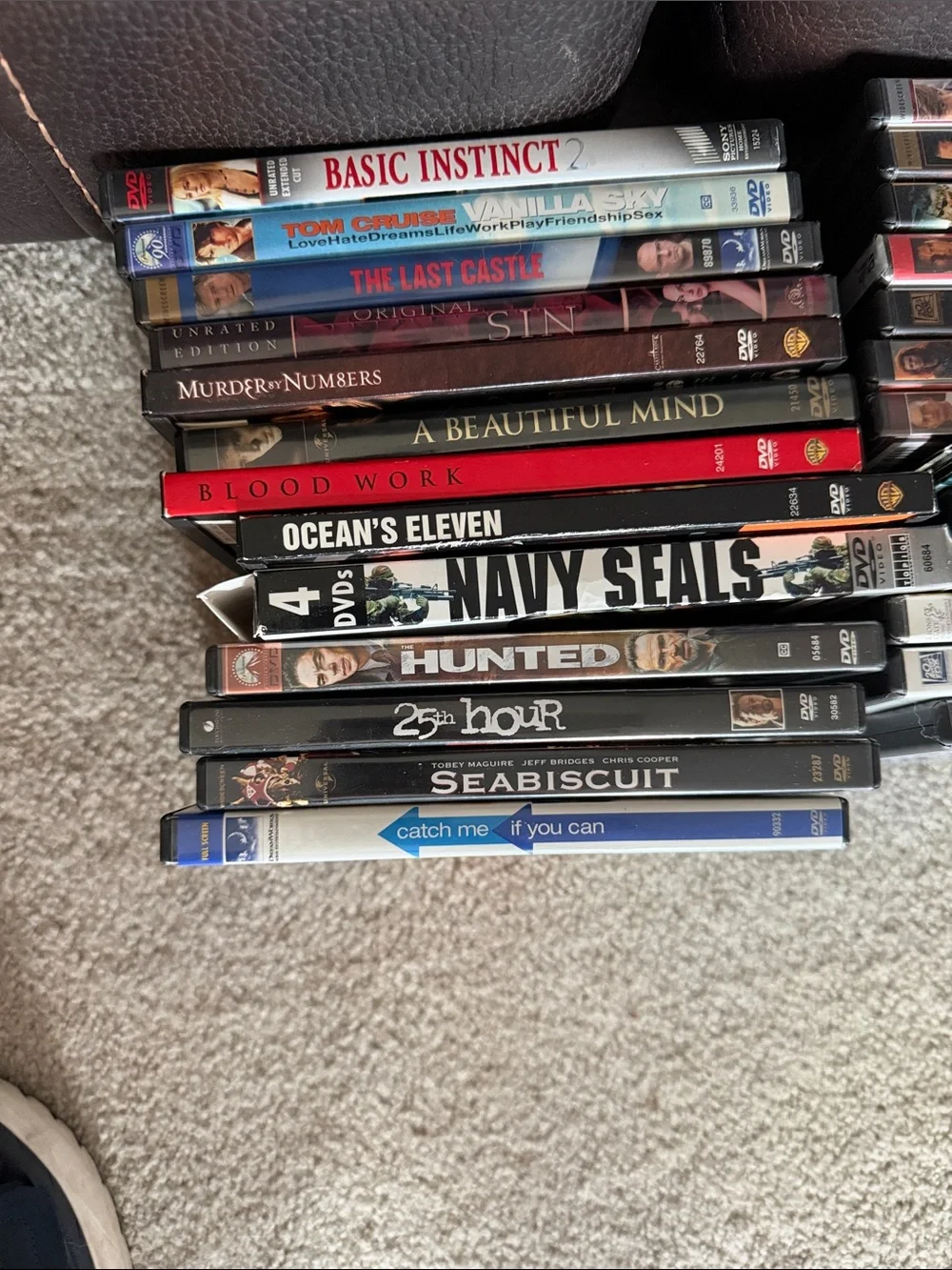 26 assorted DVDs action/drama